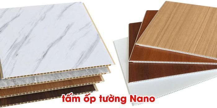 tấm nhựa ốp tường Nano PVC vân gỗ vân đá