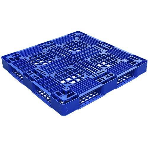 pallet nhựa 1100x1100x125mm màu xanh dương