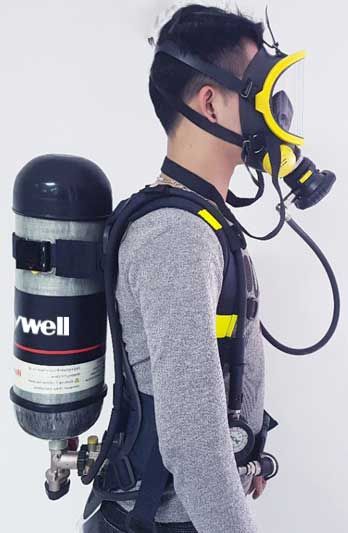 bộ cấp dưỡng khí (thiết bị dưỡng khí) Honeywell SCBA T8000