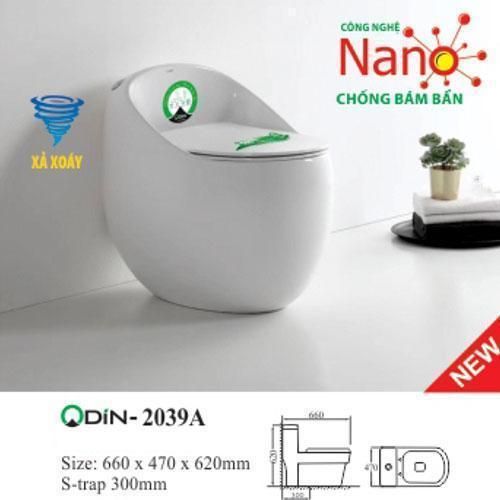 bồn cầu khối 2039A