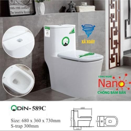 bồn cầu khối 589C