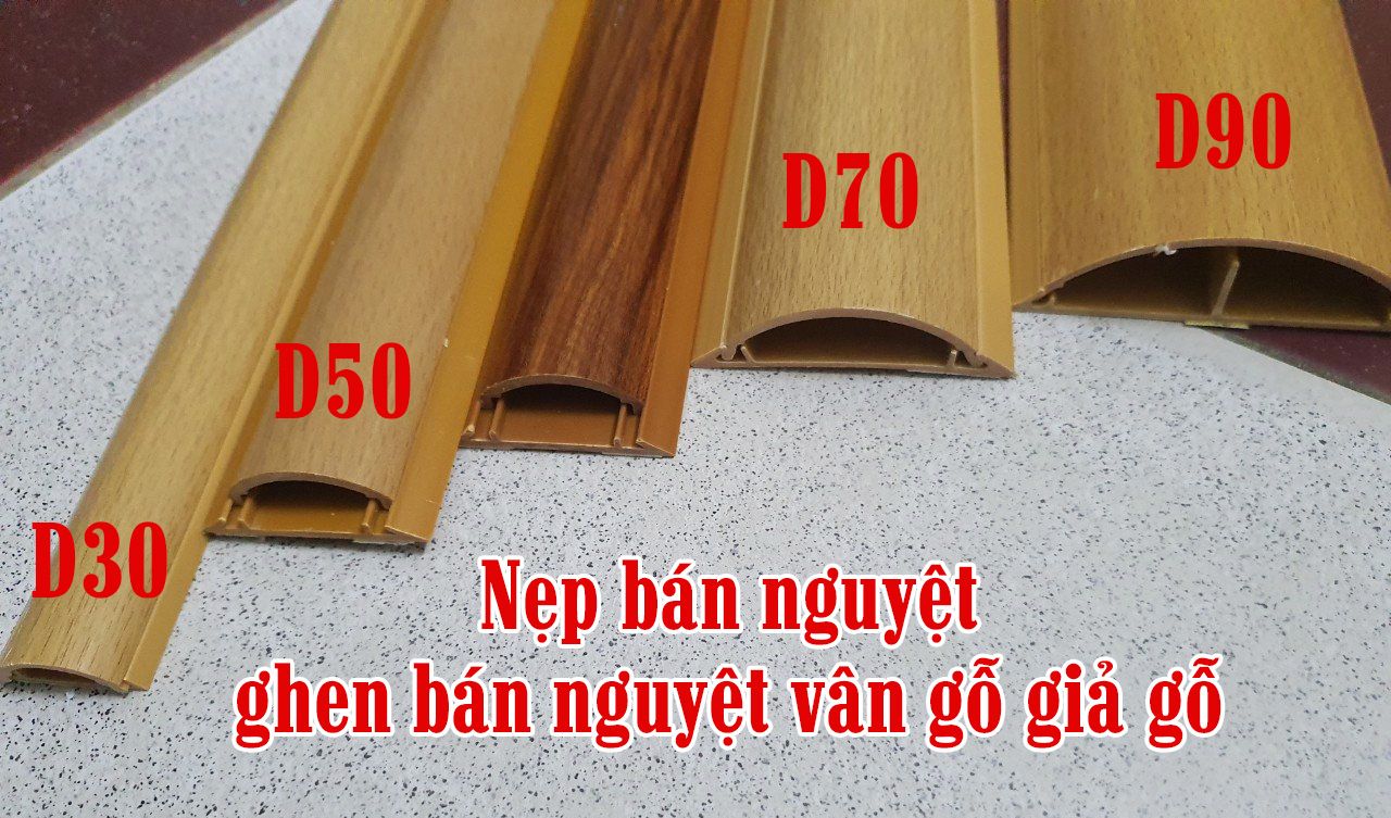 Các loại nẹp bán nguyệt, ống ghen bán nguyệt