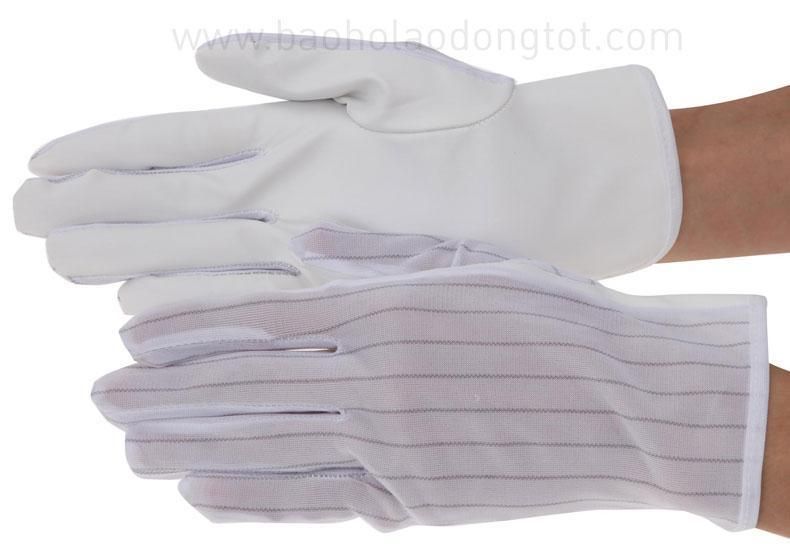 Găng tay chống tĩnh điện phủ PU Găng tay chống tĩnh điện phủ PU