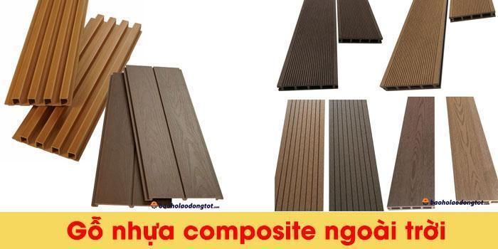 gỗ nhựa composite ngoài trời