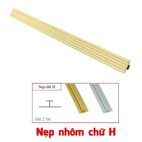 nẹp nhôm chữ h, thanh nhôm chữ h