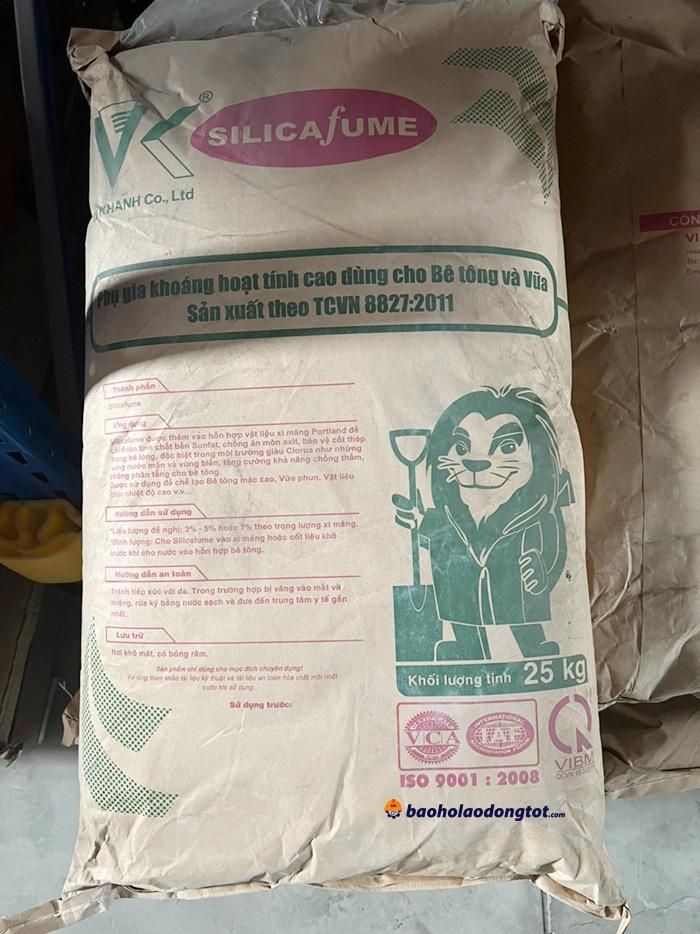 phụ gia khoáng silica fume