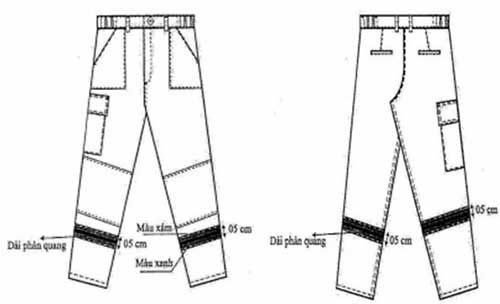 quần bảo hộ pccc mẫu số 2 theo thông tư 48