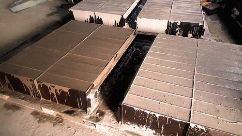 sản xuất gạch bê tông bọt khí