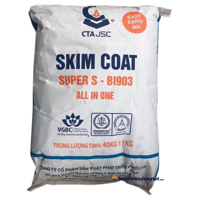 skimcoat bê tông nhẹ aac CTA