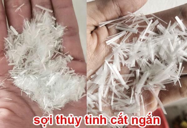 sợi thủy tinh cắt ngắn