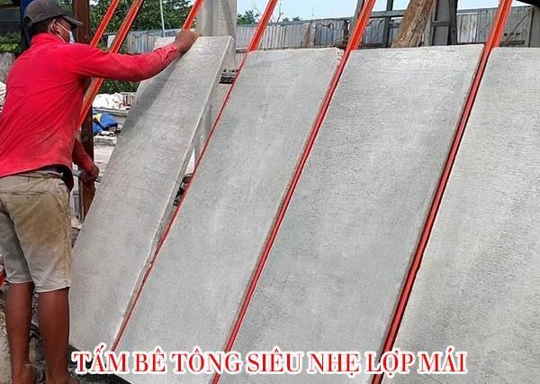 tám bê tông siêu nhẹ lợp mái