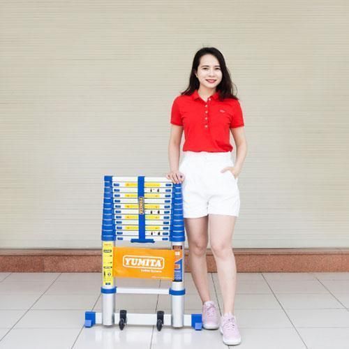 Thang rút đơn nhôm 3,8m