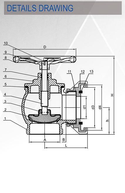 thông tin kỹ thuật van góc pccc thông tin kỹ thuật van góc pccc