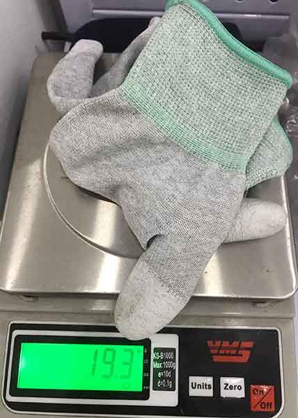 trọng lượng găng tay polyester trọng lượng găng tay polyester
