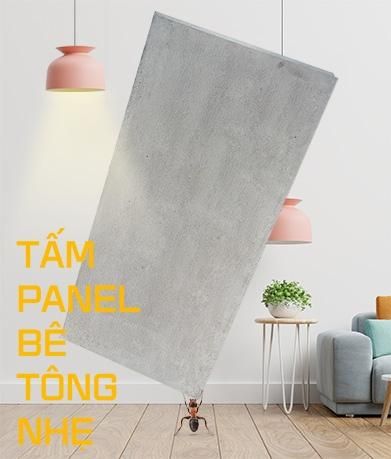 tấm panel bê tông nhẹ