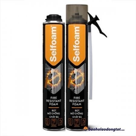 Keo Foam chống cháy keo bọt nở chống cháy Selfoam B1