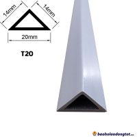 Nẹp tam giác (Chamfer) T-20 nẹp dùng cho cột bê tông