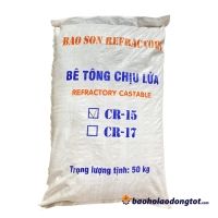 Bê tông chịu nhiệt (bê tông chịu lửa) từ 1500 - 1700 độ C