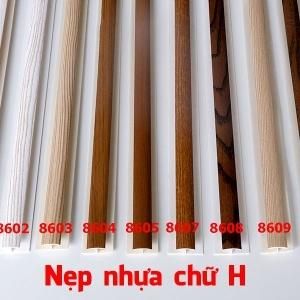 Nẹp nhựa chữ H nẹp nhựa vân gỗ