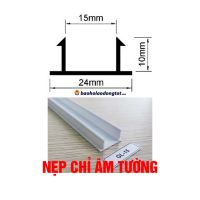 Nẹp chỉ âm tường xây trát GV-15