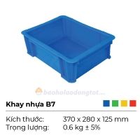 Khay nhựa B7 đựng linh kiện ốc vít (thùng nhựa B7)