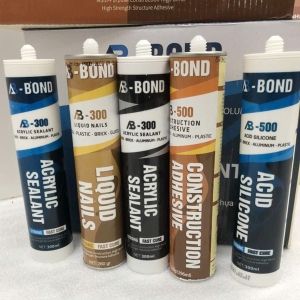 Keo dán nẹp nhựa tấm ốp lam sóng AB-BOND