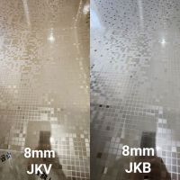Tấm ốp than tre kim loại mặt gương vân gỗ ốp tường
