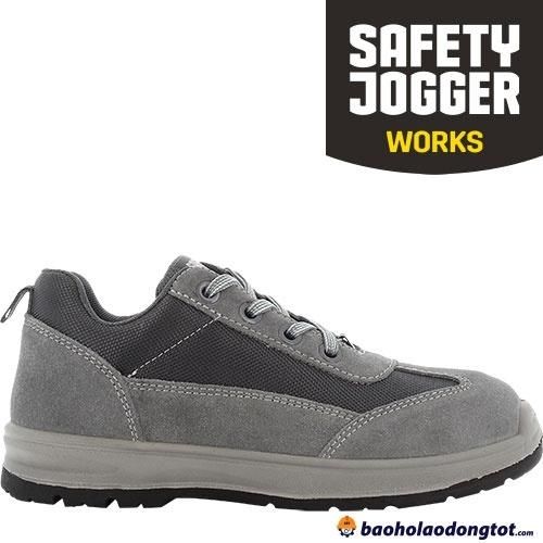 Giày Safety Jogger ORGANIC S1P Size 35-42 cổ thấp thời trang