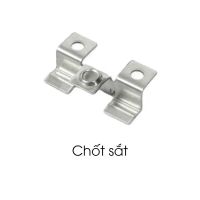 Chốt sắt kết nối sàn gỗ nhựa (ke sắt sàn gỗ nhựa)