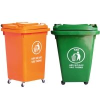 Thùng rác nhựa 60 lít thùng rác công cộng