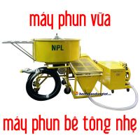 Máy phun vữa máy bơm vữa bê tông nhẹ G8